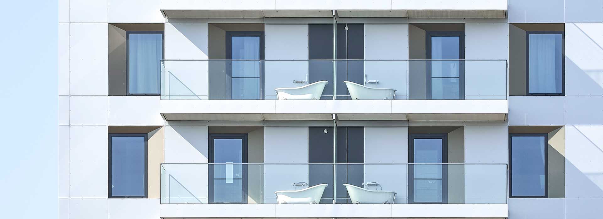 Il 25hours Hotel Das Tour - Mai visto vasche da bagno sui balconi?!